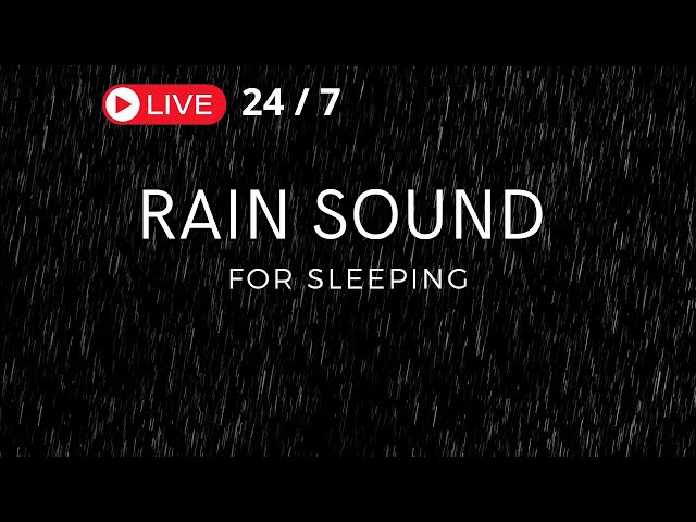 Rain Sounds For Sleeping - 99% Instantly Fall Asleep