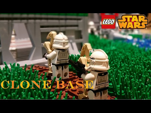 Lego Star Wars Clone Base on Dantooine