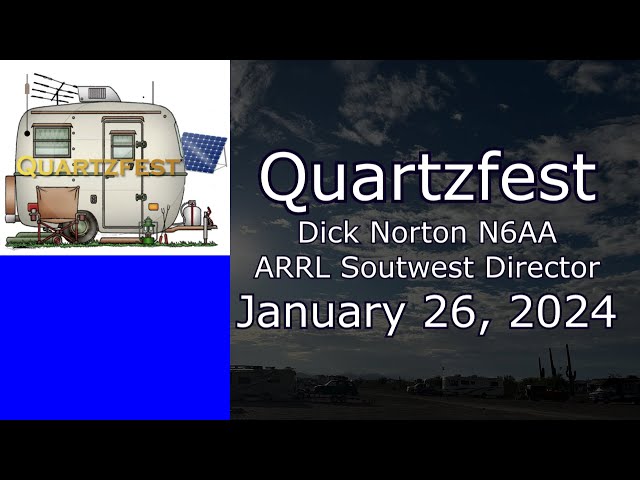 Dick Norton Speaks At Quartzfest 2024