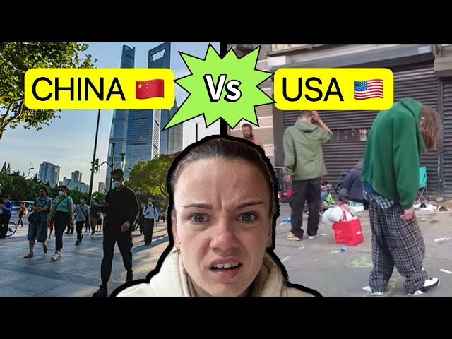 CHINA vs USA: The Streets || 美国vs中国......震惊