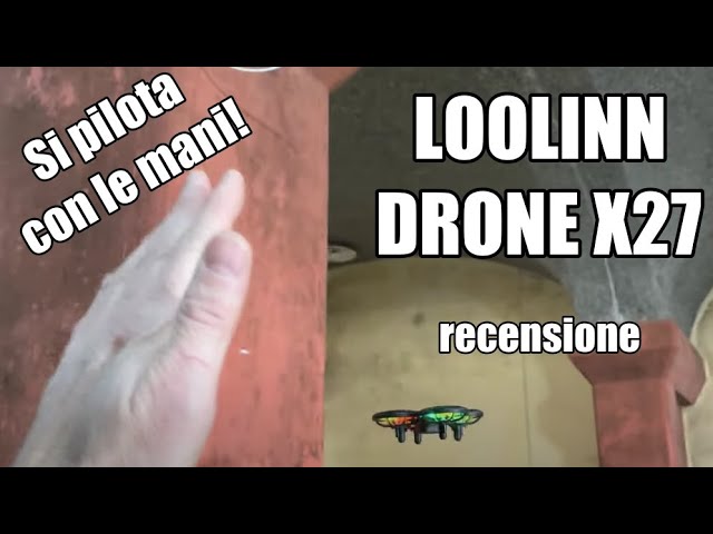Recensione Loolinn X27 : Il mini drone (sicuro) per bambini da usare in casa.