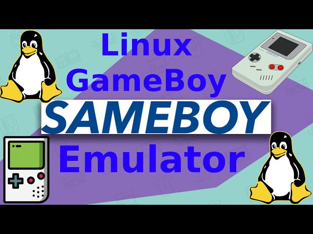 SameBoy - Gameboy Emulator for Linux