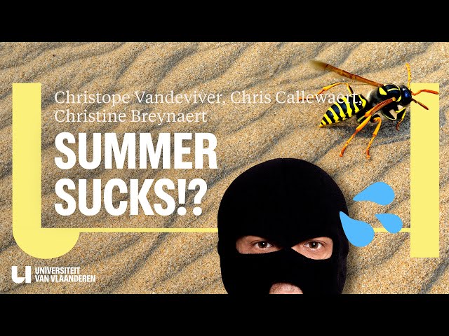 Waarom kan de zomer niet zonder wespen, plakkerig zweet en zakkenrollers?