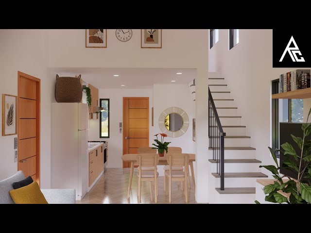 Dreamy Loft-Type Tiny House Design Idea (4x8 Meters Only)