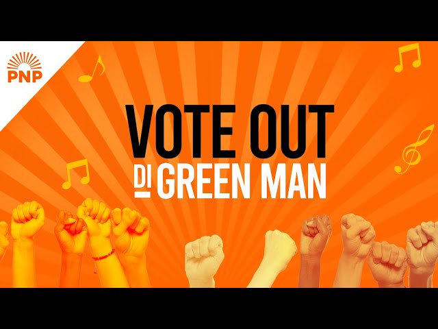 Vote Out Di Green Man
