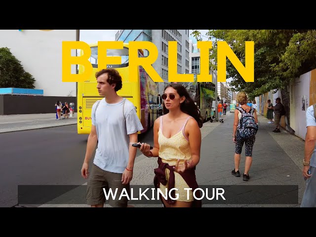 BERLIN GERMANY WALKING TOUR 4K - SUMMER 2022