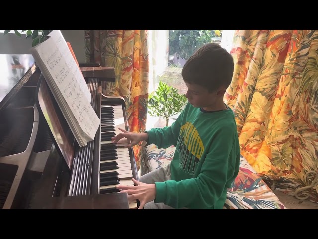 Exam Practice on my Neighbour’s Beautiful Baby Grand Piano 🎹 🎶