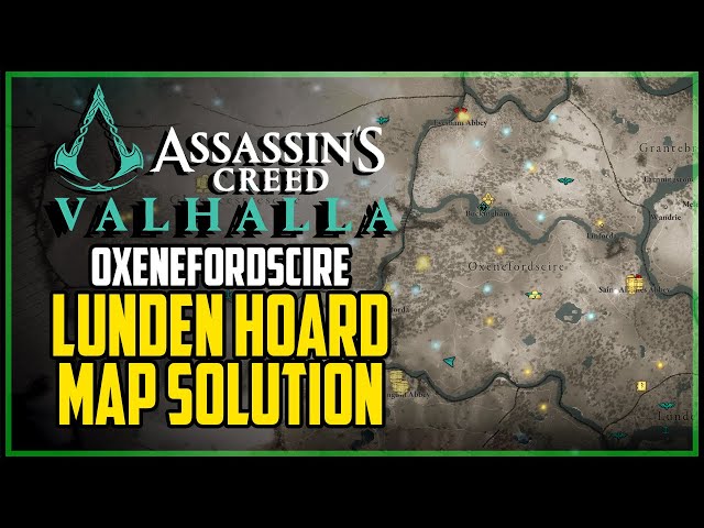 Lunden Treasure Hoard Map Solution Assassin’s Creed Valhalla
