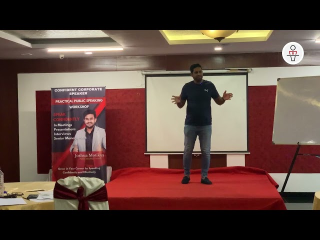 Mujeeb Final Day Presentation | Practical Public Speaking Training Hyderabad | Confident Speaker