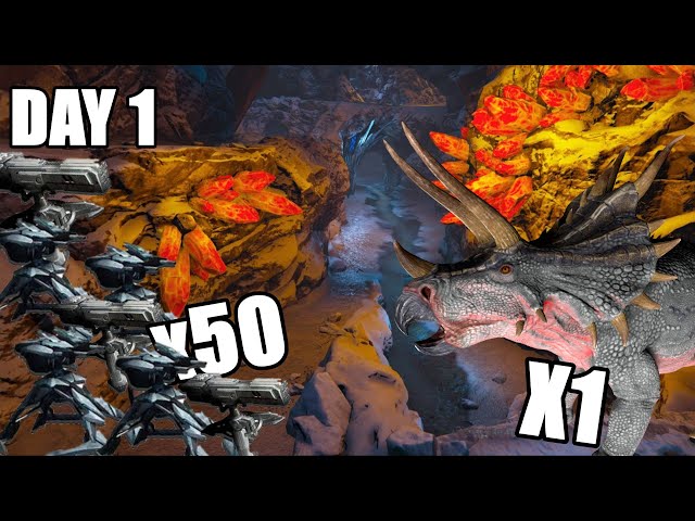 ARK | HOW DUO WITH 50k HOURS TRY CLAIM THE BEST SPOT ON A FRESH WIPE #KVS #JUST #LORDS #MATRIX