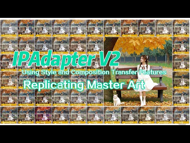 ComfyUI+IPAdapter: Replicating Master Art with Style and Composition Transfer