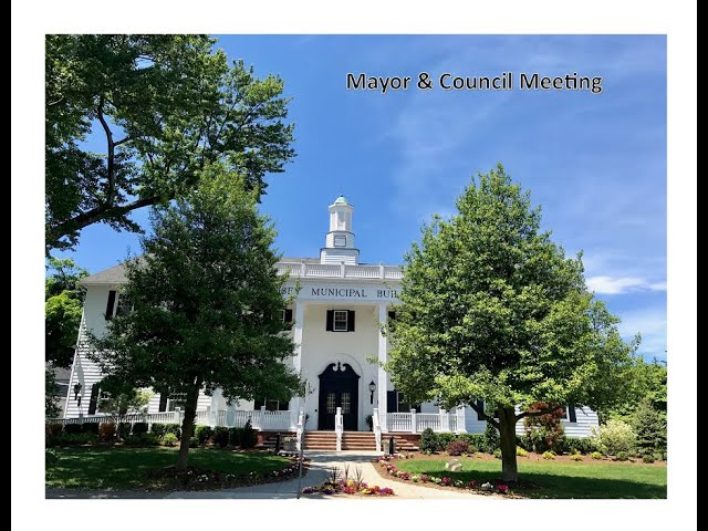 Borough of Mayor & Council Meeting 10 -14 -2020