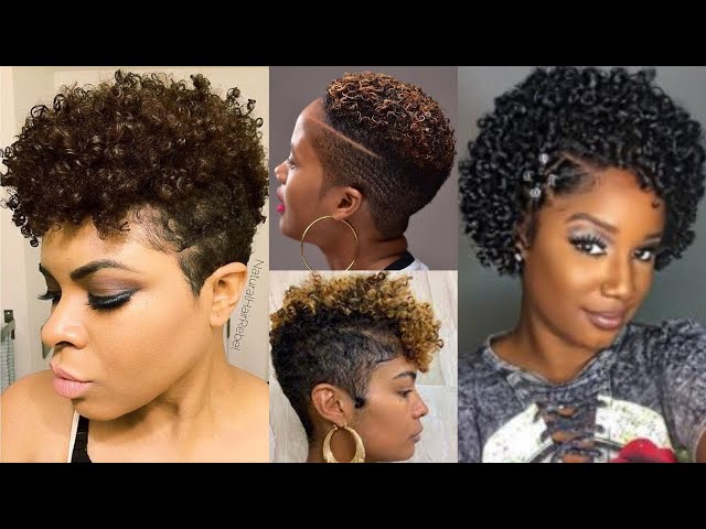 17 Cute Natural Short Haircuts & Hairstyles for Black Women to try in 2022 |  New Hair Styling