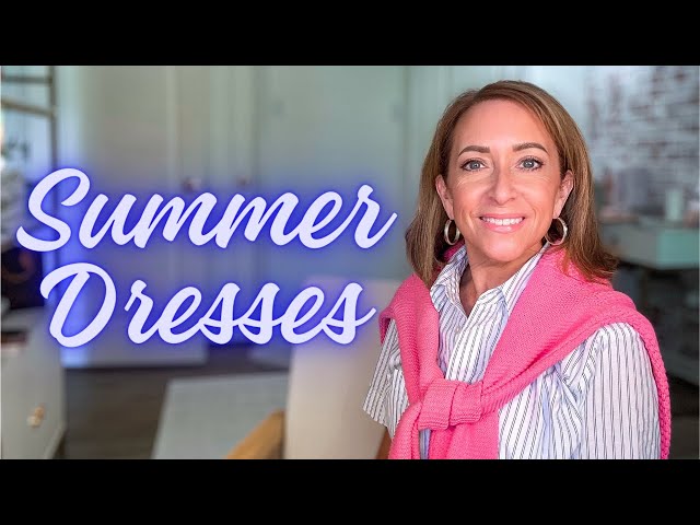 10 Summer Dresses: 5 with sleeves & 5 sleeveless #summerfashion #dresses #summerstyle #petitefashion