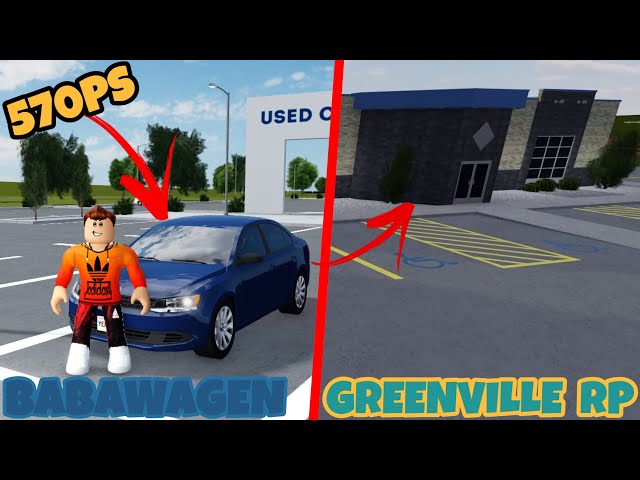 WE EXPLORE THE MAP !! (with the baby carriage) | Greenville RP Roblox German