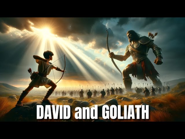 David and Goliath - Tales by the fireside BIBLE STORIES