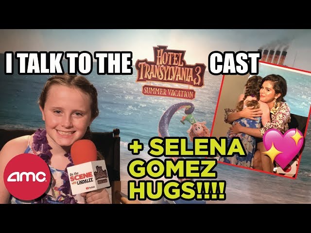 I Hugged Selena Gomez @ the Hotel Transylvania 3 Press Event!!!