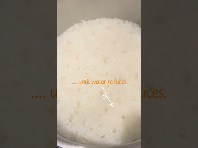 So Easy: Korean Steamed Rice, Without a Rice Cooker #shorts
