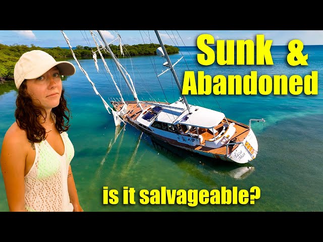 Pirates!  We board a wrecked and abandoned yacht