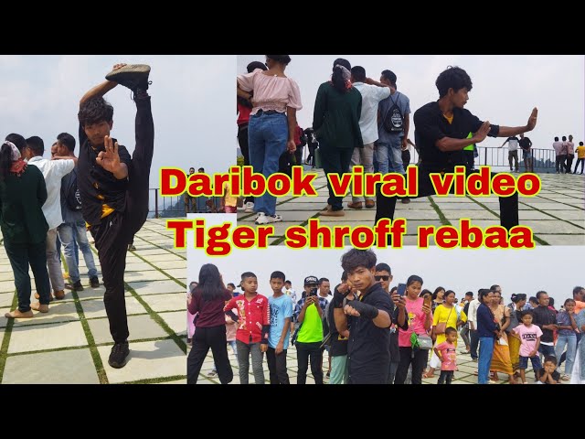 Daribok Viral video Tiger shroff rebaa baghi Kungfu boy Jenden M sangma @el.official315