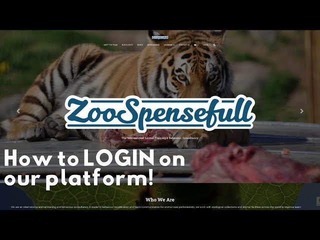 How to login onto Zoospensefull.com
