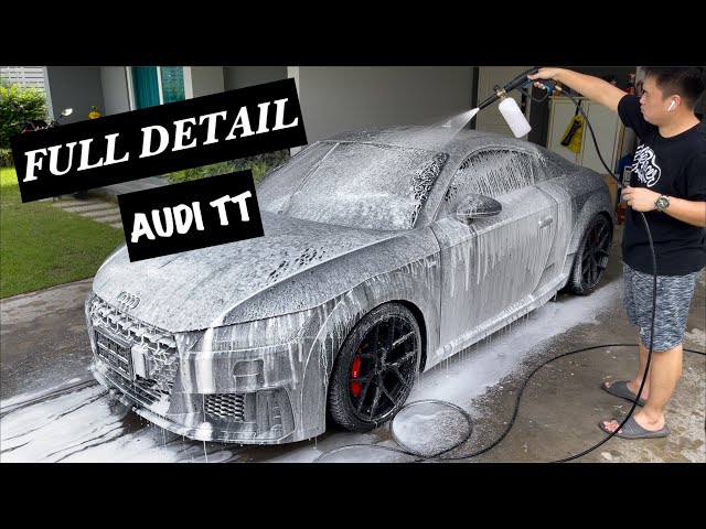18 hour Detail Audi TT - Exterior Car Detailing - ล้าง ขัด เคลือบการฟิน อาวดี้