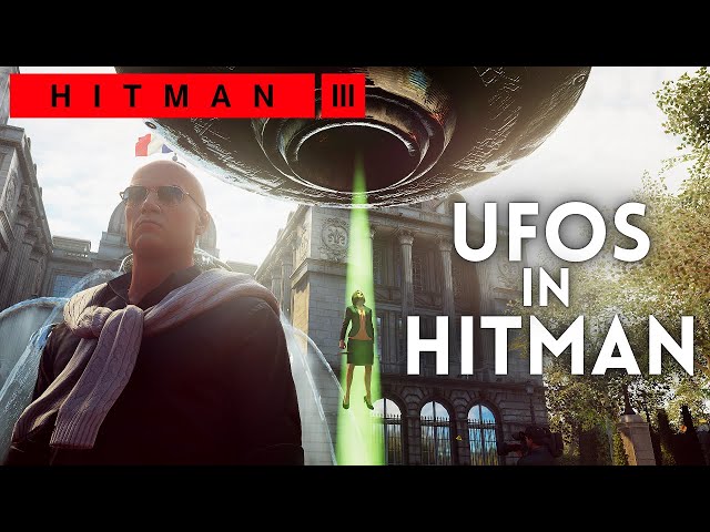 UFOs in Hitman 3