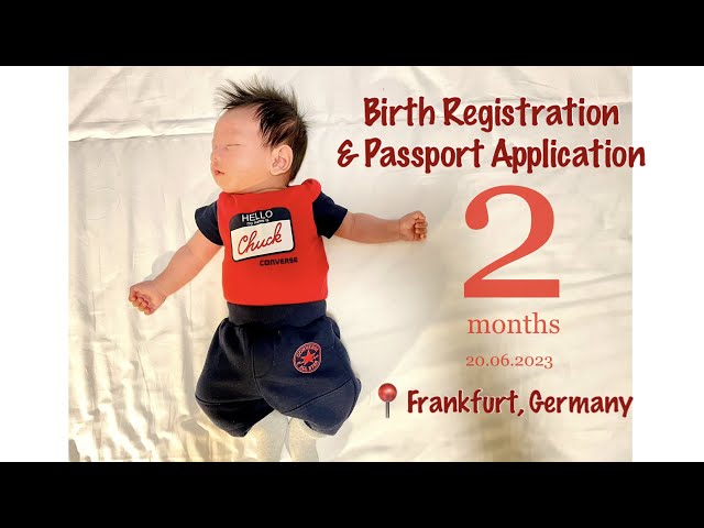 Baby Franco Ross' Passport Application