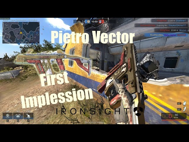 IronSight -- Pietro Vector First Impressions