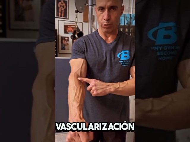 Brazos Vasculares 💯 Natural #youtube #bodybuilding #gym #fitness #brazos #biceps #puraripiadera