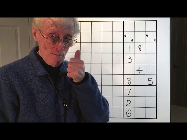 Sudoku Tutorial #28  There is only one direction to go.