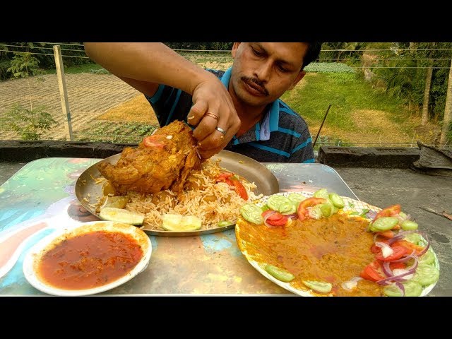 Eating Full 1 Kg Chicken ( Murgh Musallam ) with Biryani & One Big Announcement