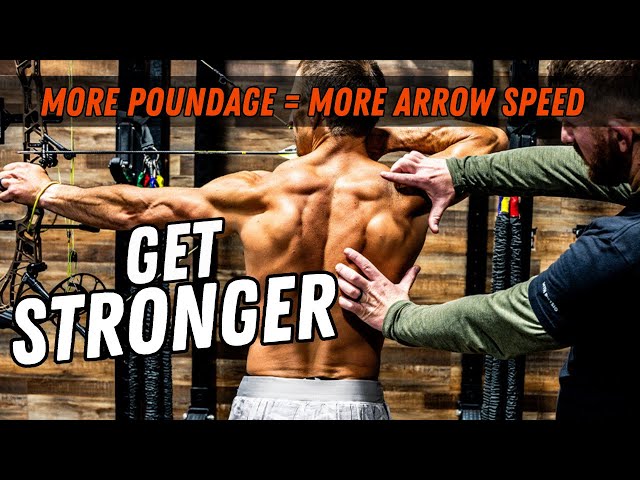 TOP 5 Exercises to INCREASE Your Bow Poundage EP 3