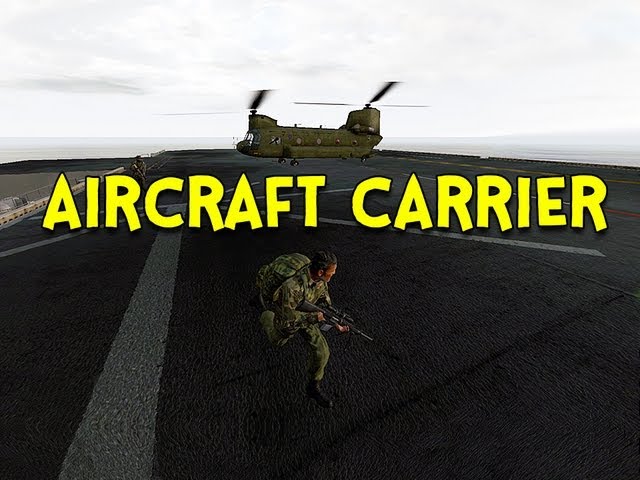 AIRCRAFT CARRIER! - Arma 2: DayZ Mod - Ep.32