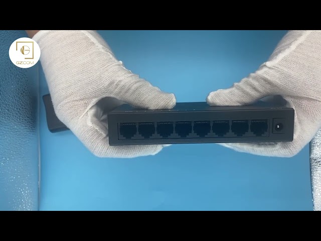 【GZCOM】8 ports Ethernet Gigabit Switch GZM 1000 8R