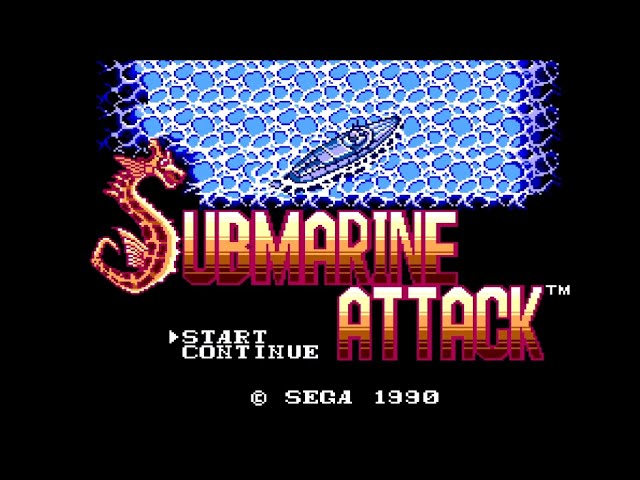 Submarine Attack (Sega Master System) Longplay