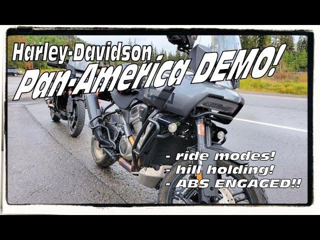 Full 360° Harley-Davidson Pan America Demo - TMW Rides the all-new Pan America in beautiful Utah!