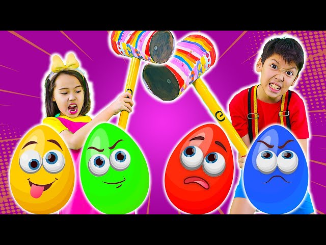 Surprise Eggs Kids Songs | Hokie Pokie Kids Videos