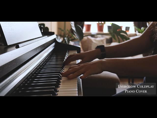 Everglow - Coldplay (Live Version) | Piano Cover | Beginner to Intermediate level