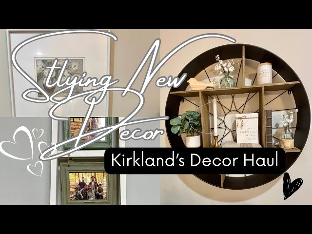 Revamp Your Living Space with Kirkland's Decor Haul & Styling!✨ (Stylish Living)