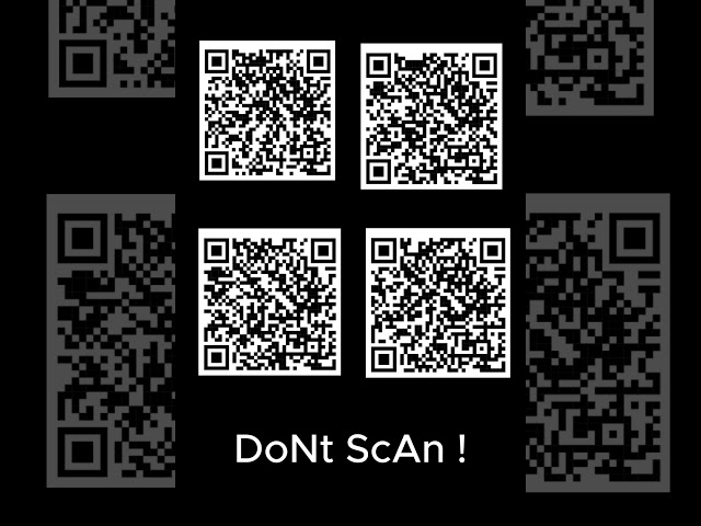 Do Not Scan These QR Codes! | RobloxGuy2