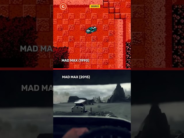Mad Max Games 1990 vs 2015 | Then vs Now