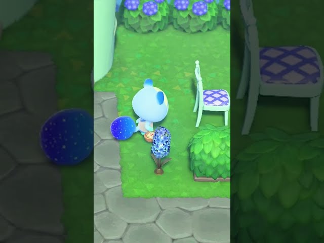 Decorating Ione's yard in 40 seconds // ACNH // Animal Crossing New Horizons Shorts