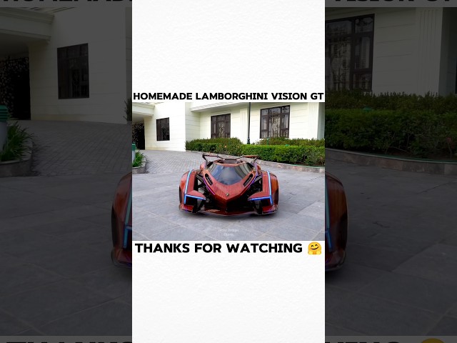 Making new Homemade Lamborghini Vision GT #restoration #shorts