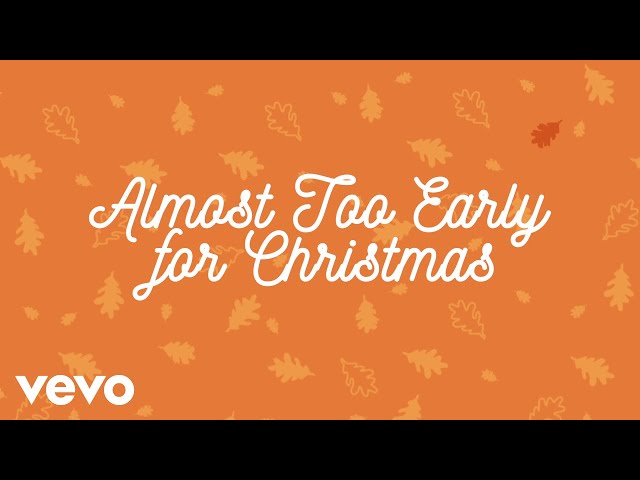 Jimmy Fallon, Dolly Parton - Almost Too Early For Christmas (Lyric Video)
