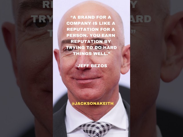Jeff Bezos - Realize Your Dream, Make That A Reality, Live Your Potential #reelmotivationals