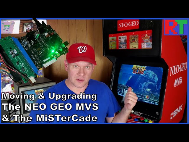Moving my Big Red NEO GEO & Upgrading to the MiSTerCade!