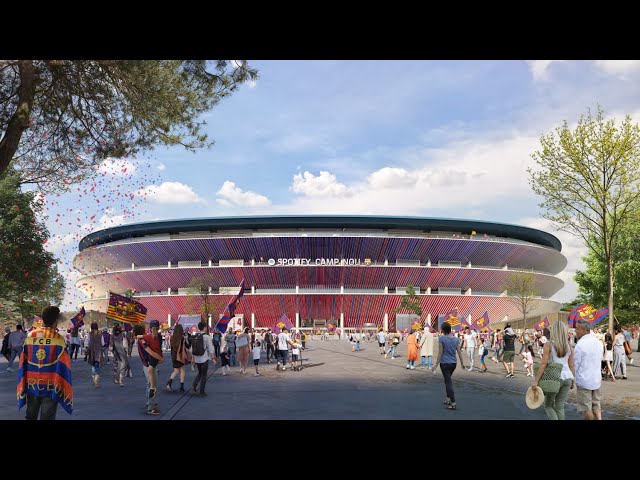 🤩 HOW THE NEW SPOTIFY CAMP NOU WILL BE BUILT ⚽