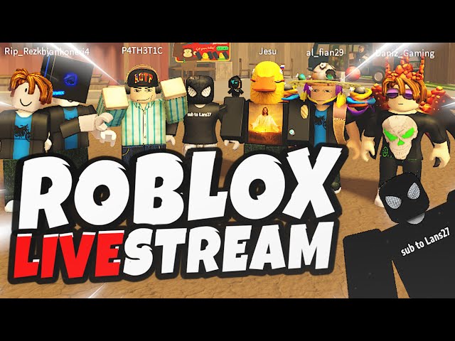 PLAYING ROBLOX WITH VIEWERS🥰 | 🔴LIVE STREAM