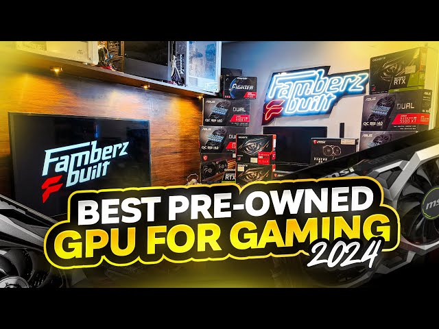 BEST PRE -OWNED GRAPHICS CARDS FOR GAMING AND EDITING | USED GPU WITH CASH ON DELIVERY